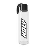 Glass bottle HOLY logo