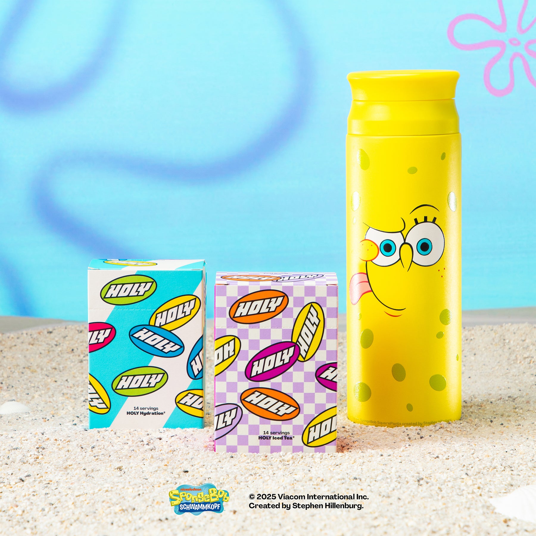 Starter Set Duo (Hydration x Iced Tea) + SpongeBob Thermo Shaker