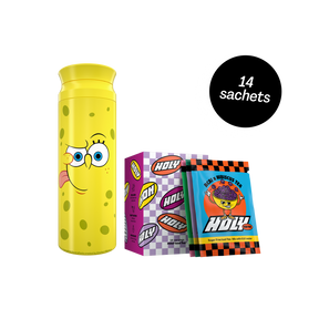 HOLY Iced Tea® Trialbox + SpongeBob Thermo Shaker